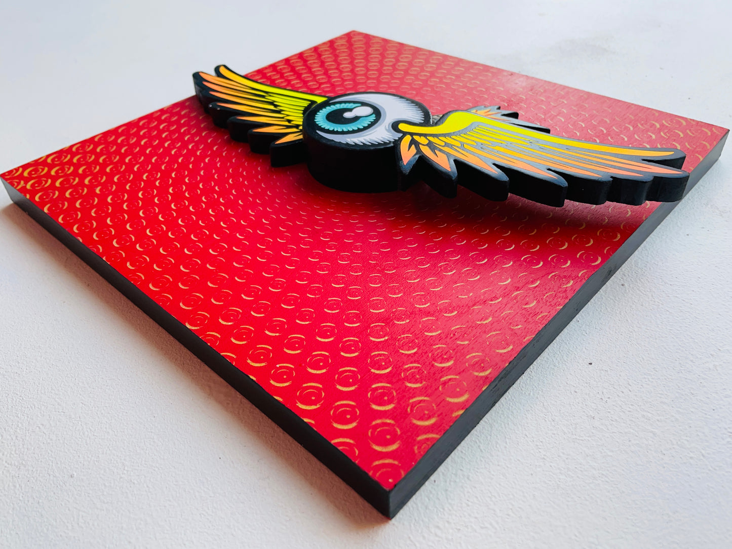 Burn353 x @EYEZ C👁LLAB👁RATE 12x12 Wood Cutouts