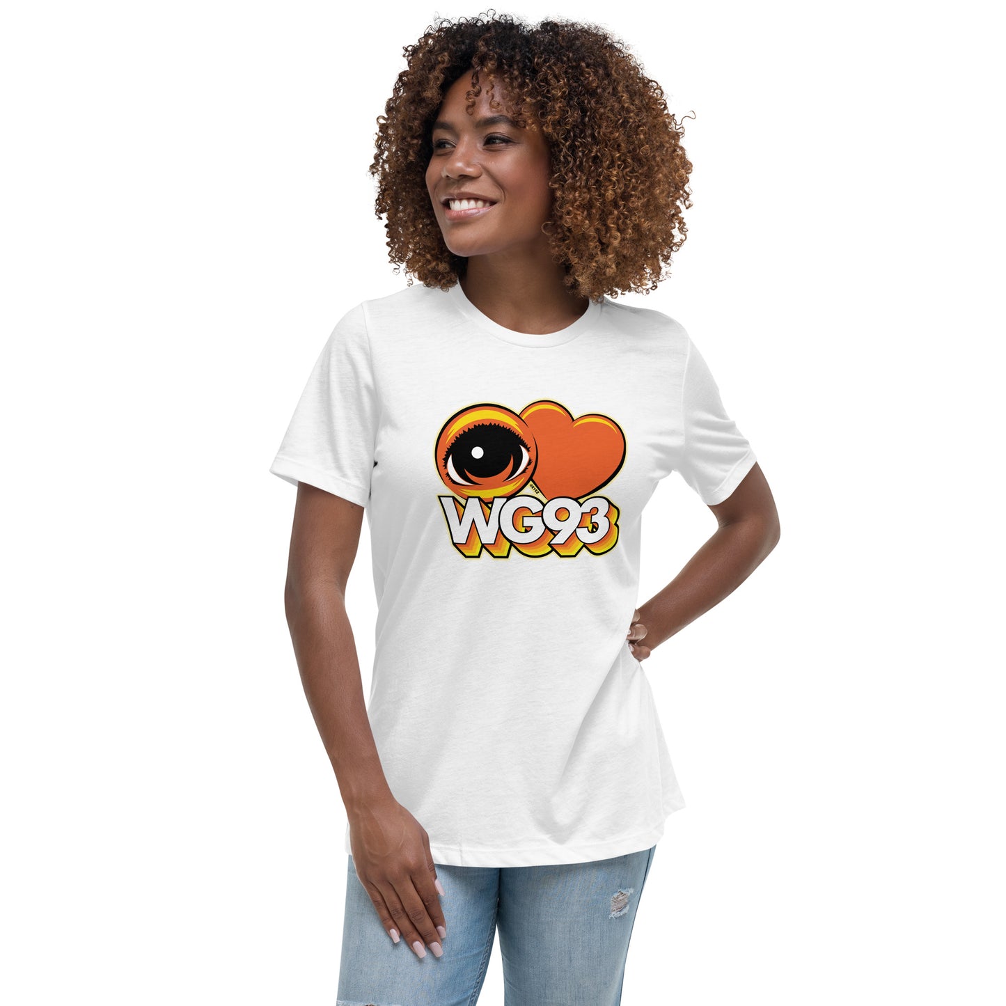 EYE LOVE WG93 - Women's Relaxed T-Shirt