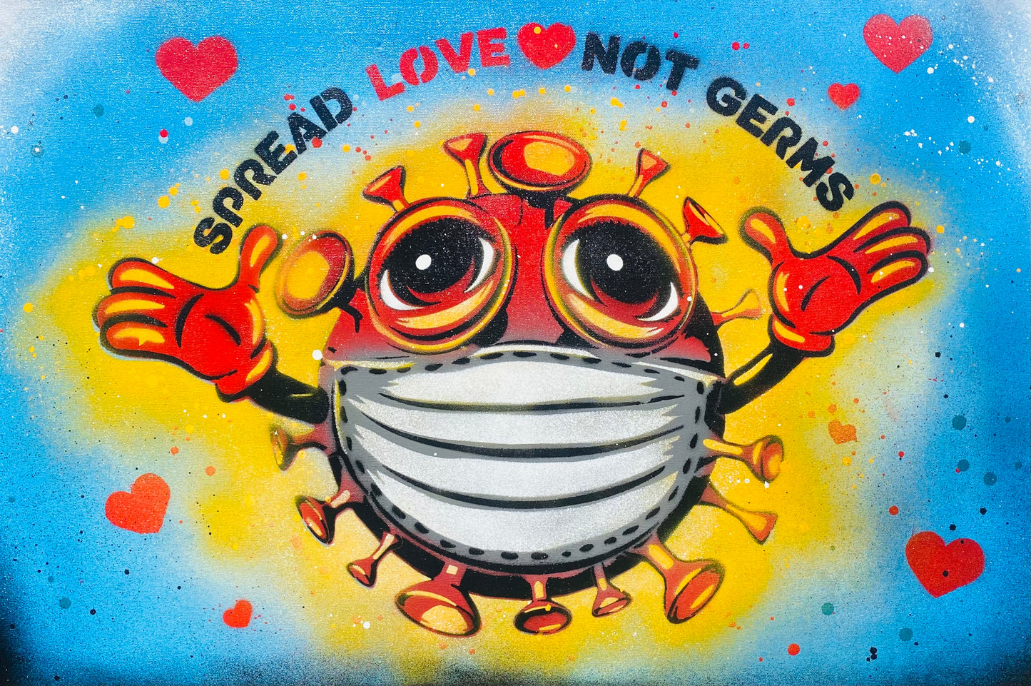 Spread L👁VE not Germs