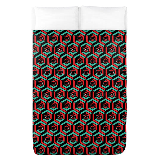EYEZ Cubed Flannel Bedding