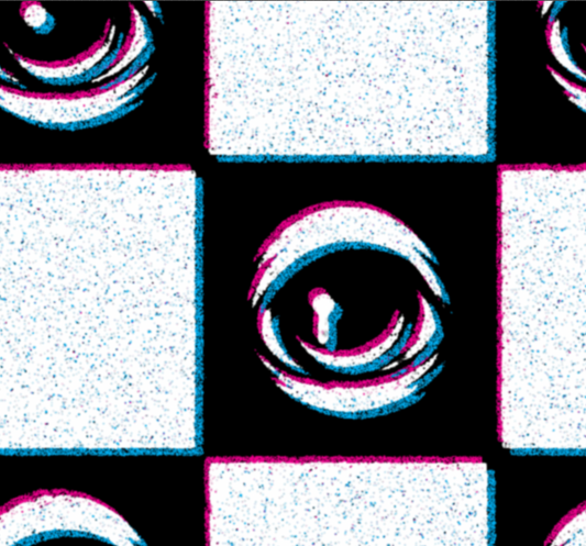 3D Checkered Eyez Leggings