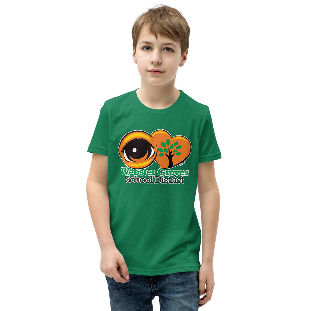 EYE Love Webster Groves School District Youth T-shirt by @EYEZ