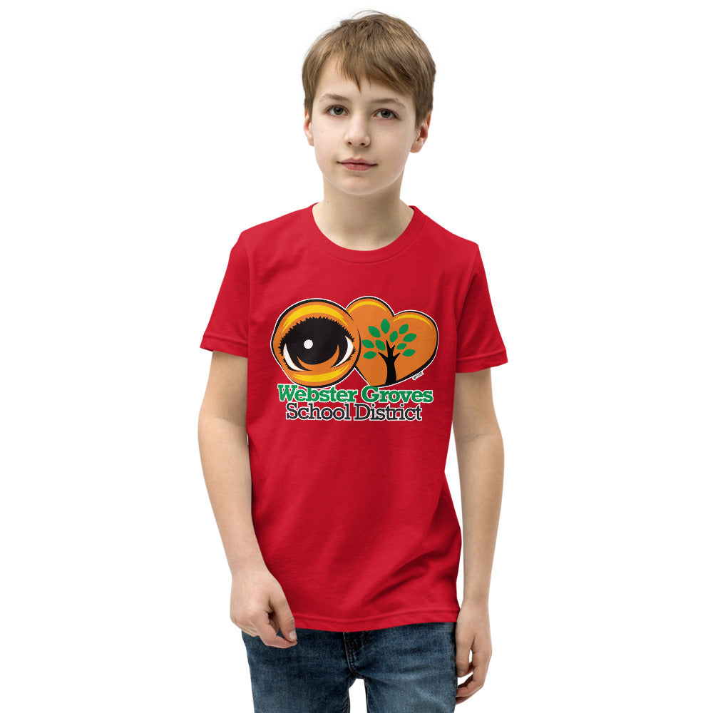 EYE Love Webster Groves School District Youth T-shirt by @EYEZ