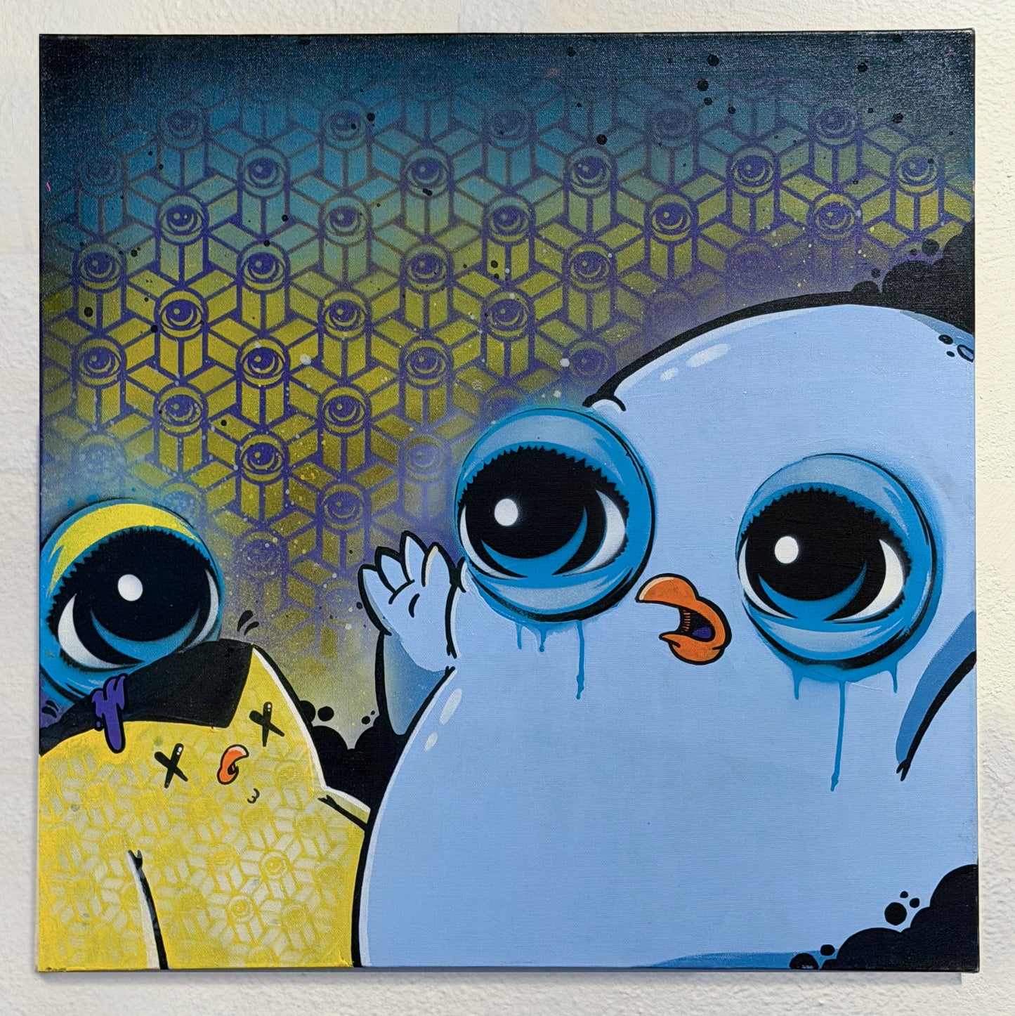 Bird milk @EYEZ C👁LLAB👁RATE Painting