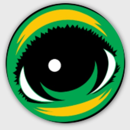2 Small EYEZ Stickers
