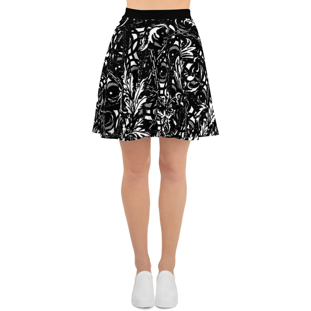 VERSACEYEZ Skater Skirt