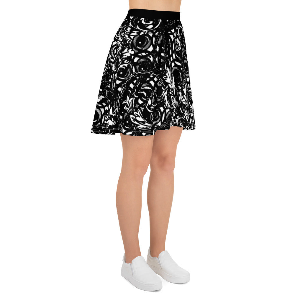 VERSACEYEZ Skater Skirt