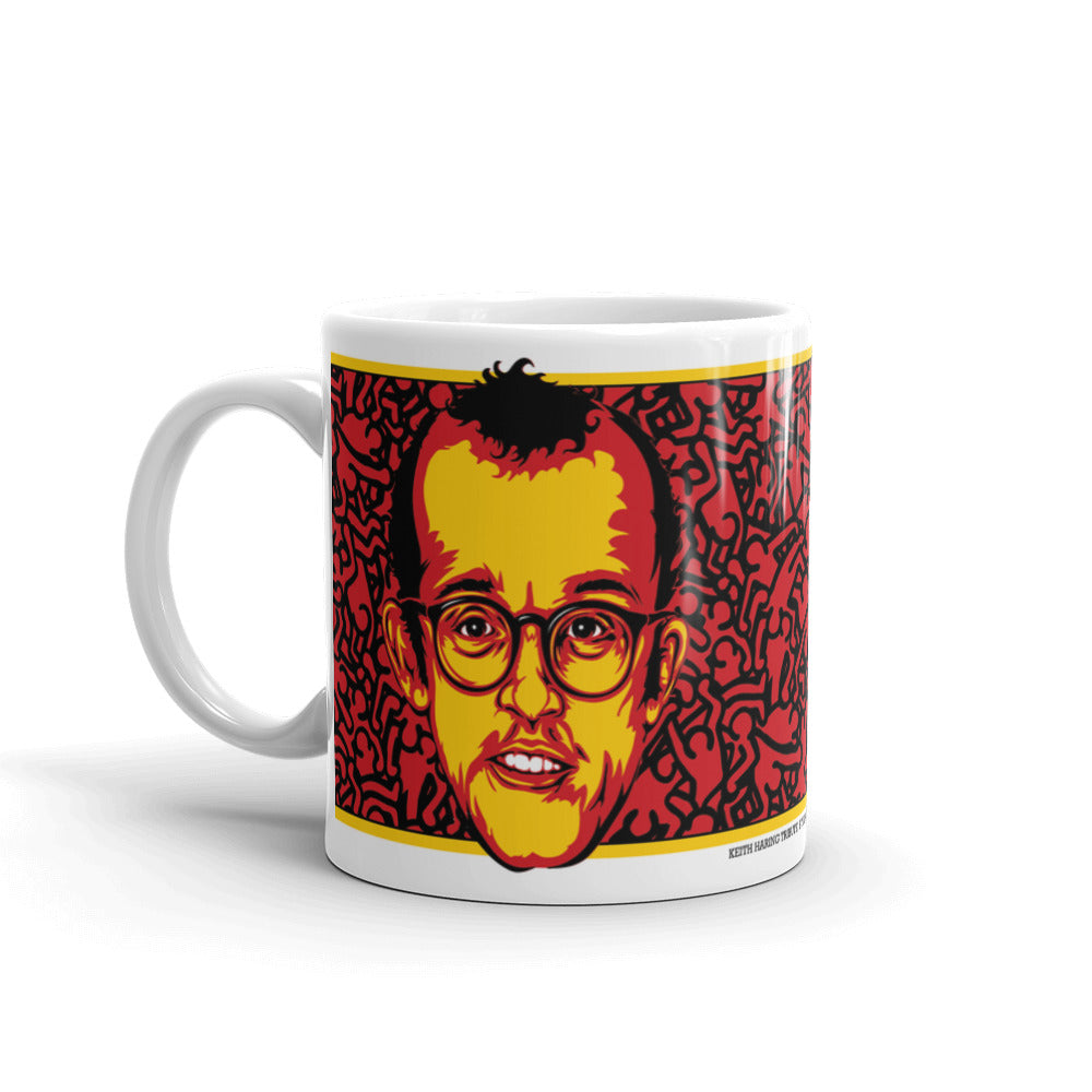 Tribute to Keith Haring Mug